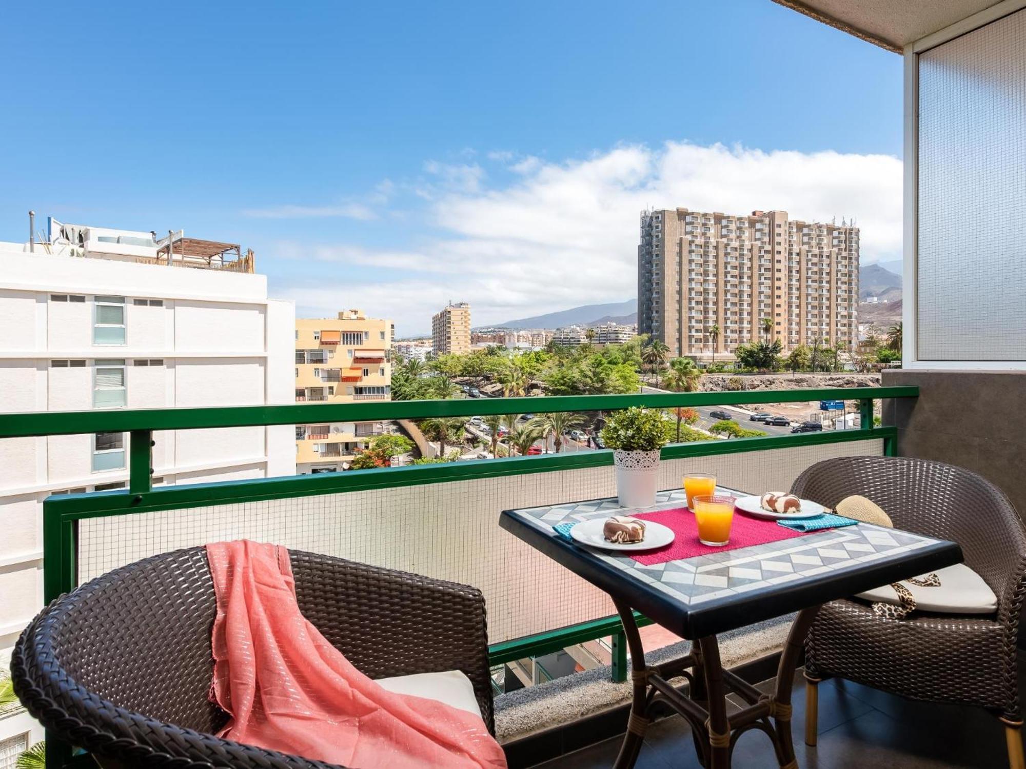 603 Comodoro Studio Beach Front Los Cristianos  Dış mekan fotoğraf